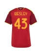 Ženske Nogometnih dresov AS Roma Wesley Franca #43 Domači 2026-27 Kratki rokavi